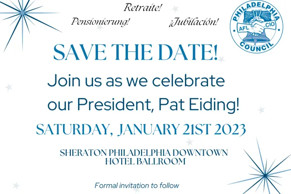 President Eiding Retirement Party