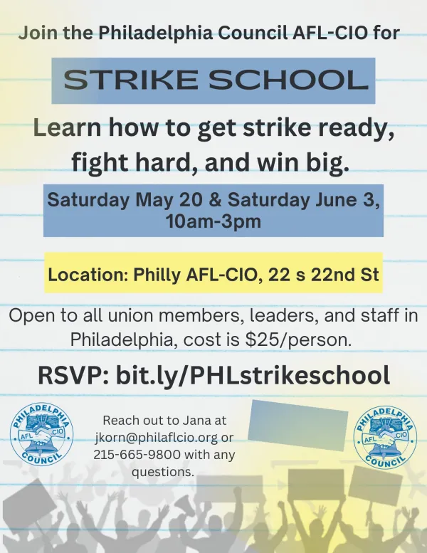 ad for strike school